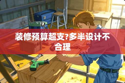 装修预算超支?多半设计不合理