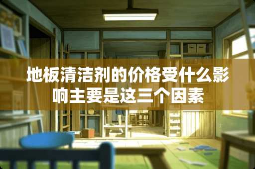 地板清洁剂的价格受什么影响主要是这三个因素