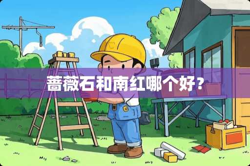 蔷薇石和南红哪个好? 蔷薇石和南红哪个好?