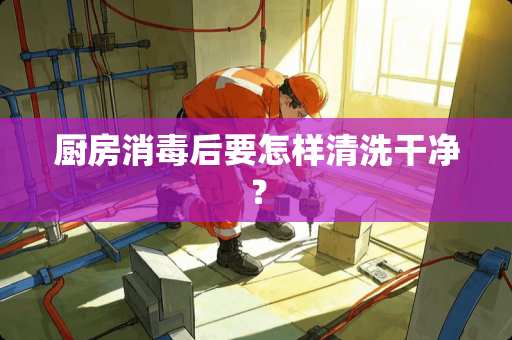 厨房消毒后要怎样清洗干净？