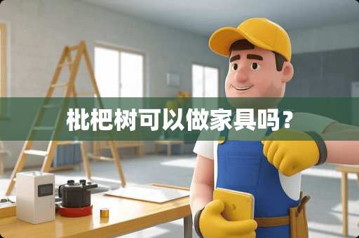 枇杷树可以做家具吗？