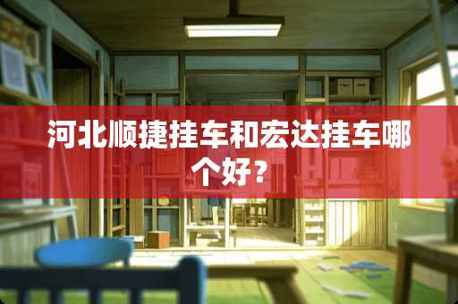 河北顺捷挂车和宏达挂车哪个好？