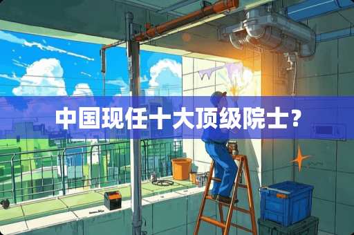 中国现任十大**院士？