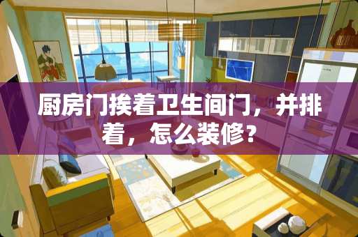 厨房门挨着卫生间门，并排着，怎么装修？
