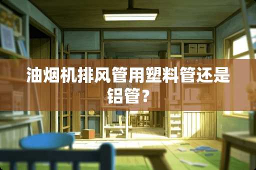 油烟机排风管用塑料管还是铝管？