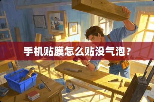 手机贴膜怎么贴没气泡？