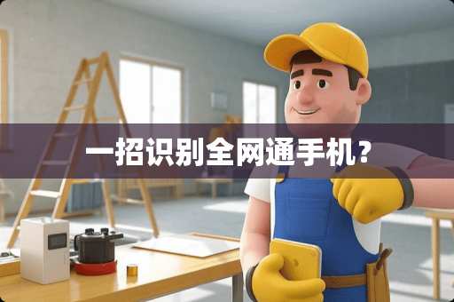 一招识别全网通手机？