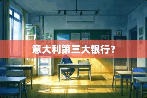 意大利第三大银行？