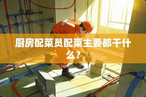 厨房配菜员配菜主要都干什么？