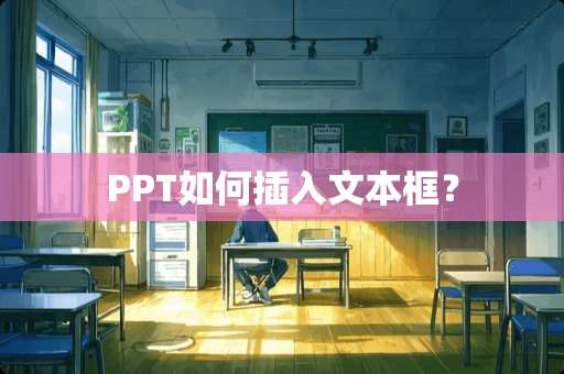 PPT如何插入文本框？