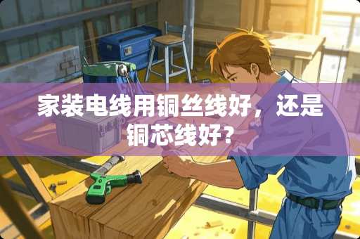 家装电线用铜丝线好，还是铜芯线好？