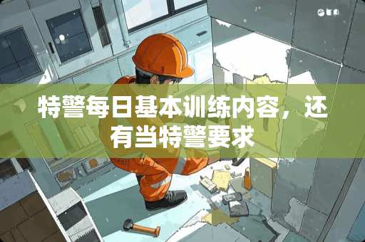 特警每日基本训练内容，还有当特警要求