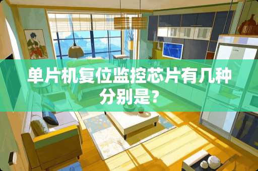 单片机复位监控芯片有几种分别是？