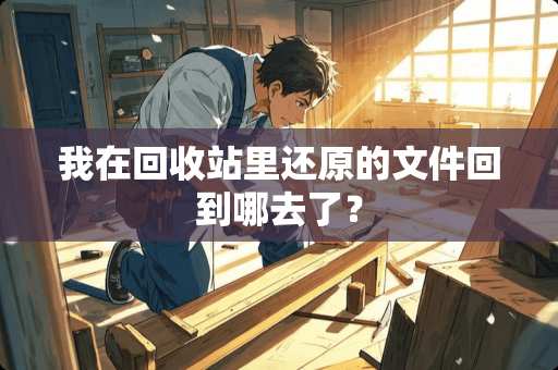 我在回收站里还原的文件回到哪去了？