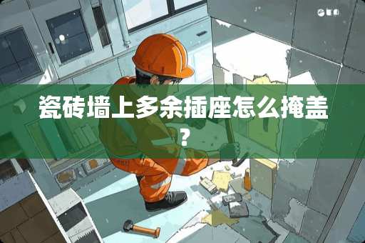 瓷砖墙上多余插座怎么掩盖？