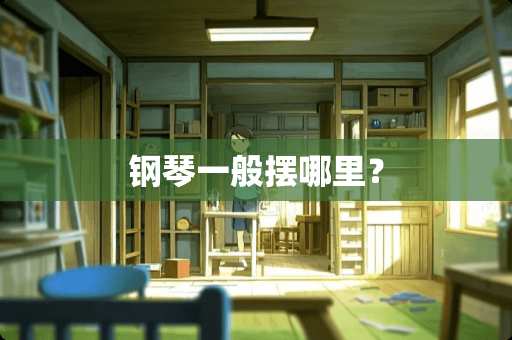 钢琴一般摆哪里？