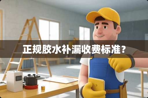 正规胶水补漏收费标准？