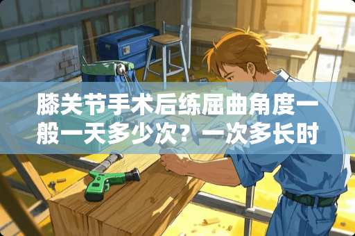 膝关节手术后练屈曲角度一般一天多少次？一次多长时间？