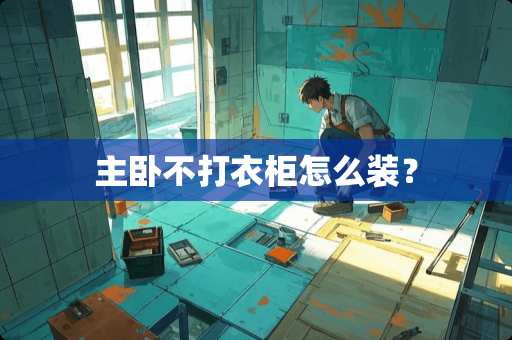 主卧不打衣柜怎么装？