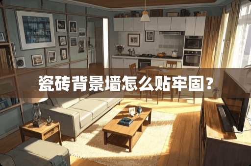 瓷砖背景墙怎么贴牢固？