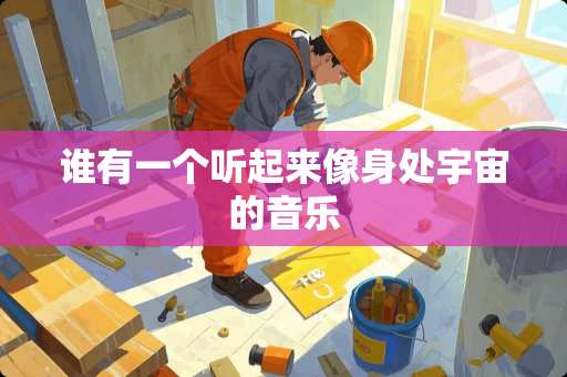 谁有一个听起来像身处宇宙的音乐