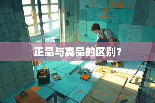 正品与真品的区别？