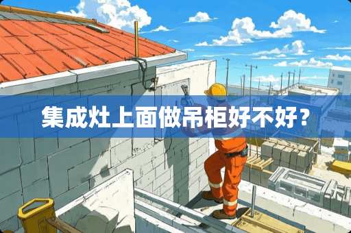 集成灶上面做吊柜好不好？