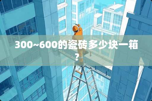 300~600的瓷砖多少块一箱？