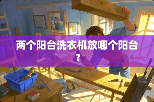 两个阳台洗衣机放哪个阳台？
