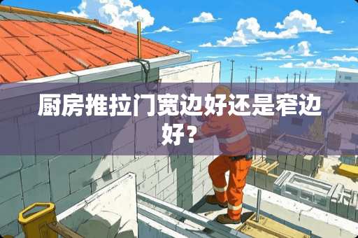 厨房推拉门宽边好还是窄边好？