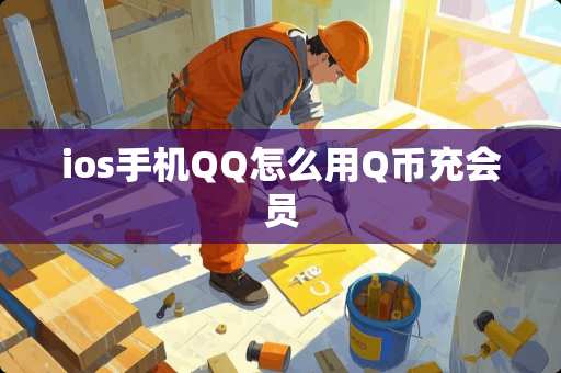 ios手机QQ怎么用Q币充会员