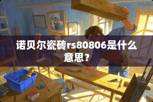 诺贝尔瓷砖rs80806是什么意思？