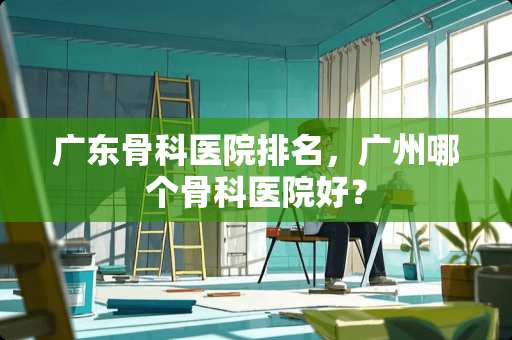 广东骨科医院排名，广州哪个骨科医院好？