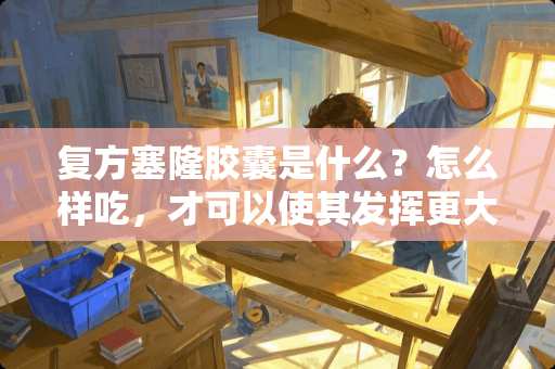 复方塞隆胶囊是什么？怎么样吃，才可以使其发挥更大的功效呢？