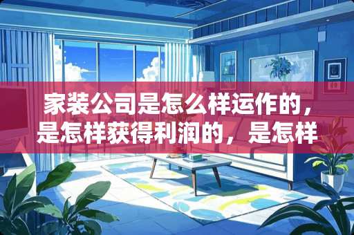 家装公司是怎么样运作的，是怎样获得利润的，是怎样经营管理的？