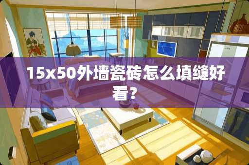 15x50外墙瓷砖怎么填缝好看？