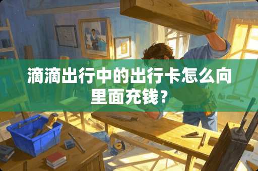 滴滴出行中的出行卡怎么向里面充钱？