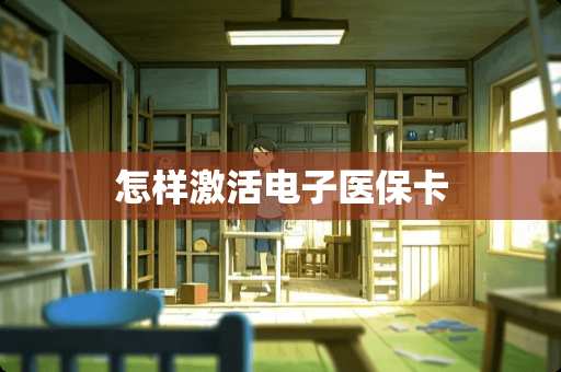 怎样激活电子医保卡