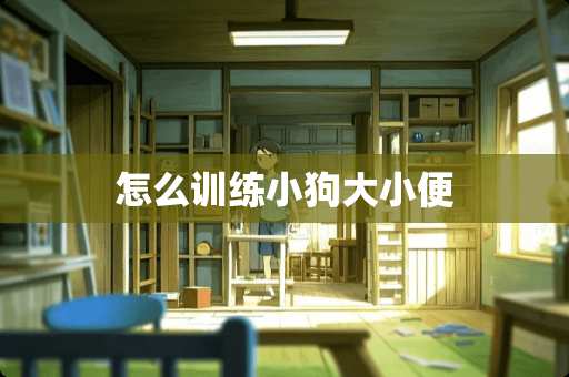 怎么训练小狗大小便