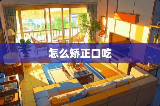 怎么矫正口吃
