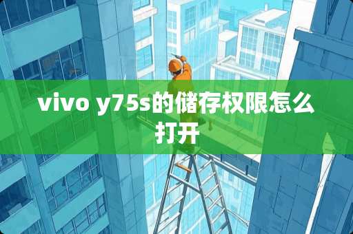 vivo y75s的储存权限怎么打开