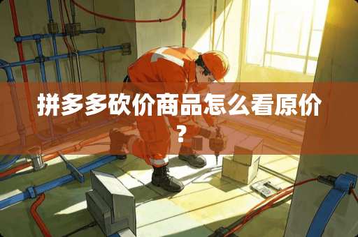拼多多砍价商品怎么看原价？
