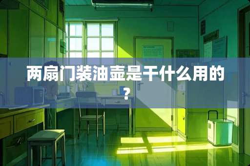 两扇门装油壶是干什么用的？