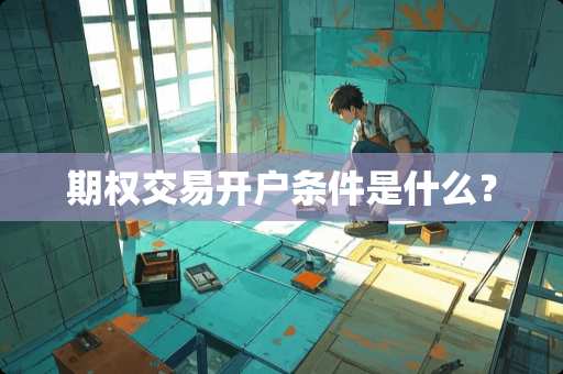 期权交易开户条件是什么？