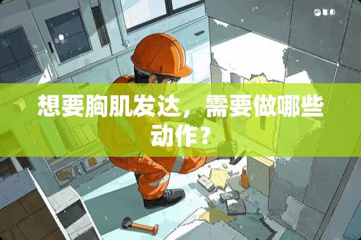 想要胸肌发达，需要做哪些动作？