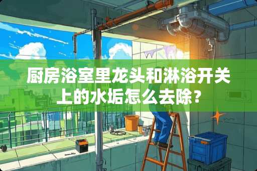 厨房浴室里龙头和淋浴开关上的水垢怎么去除？