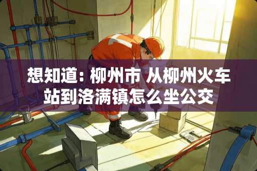 想知道: 柳州市 从柳州火车站到洛满镇怎么坐公交