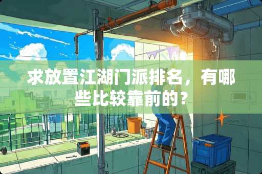 求放置江湖门派排名，有哪些比较靠前的？