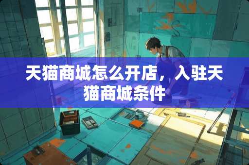 天猫商城怎么开店，入驻天猫商城条件