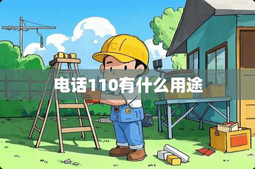 电话110有什么用途
